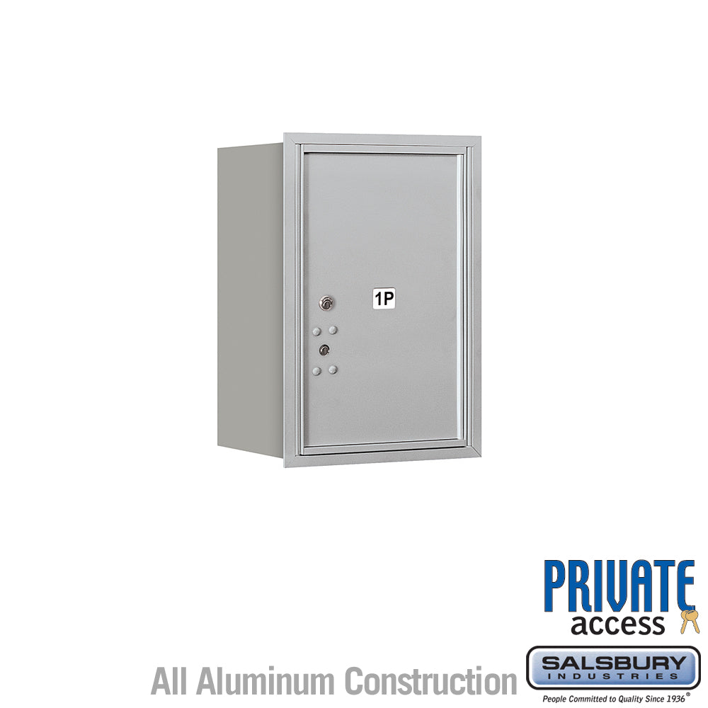 6-Door High Recessed Mounted Parcel Locker with Rear Loading