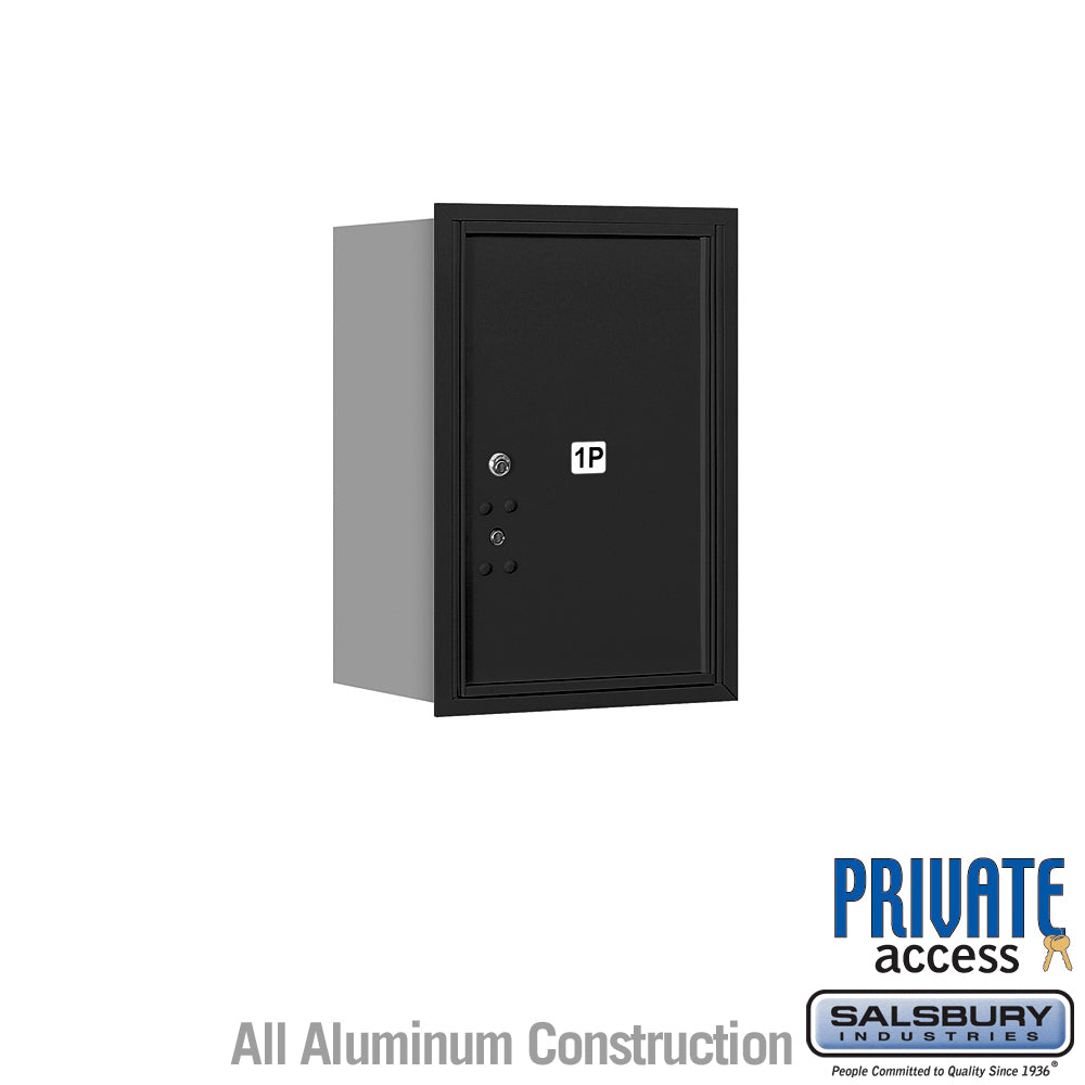6-Door High Recessed Mounted Parcel Locker with Rear Loading and Private Access