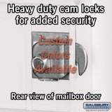 Recessed Mounted 4C Horizontal Mailbox - 10 Door High Unit, Double Column, Rear Loading, USPS Approved