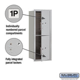 10 Door High Recessed Mounted Parcel Locker with USPS Access