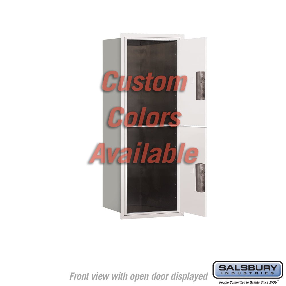 Recessed Mounted 4C Parcel Locker with Master Commercial Locks - ADA Compliant