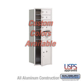 Recessed Mounted 4C Horizontal Mailbox - 11 Door High Unit with Parcel Locker