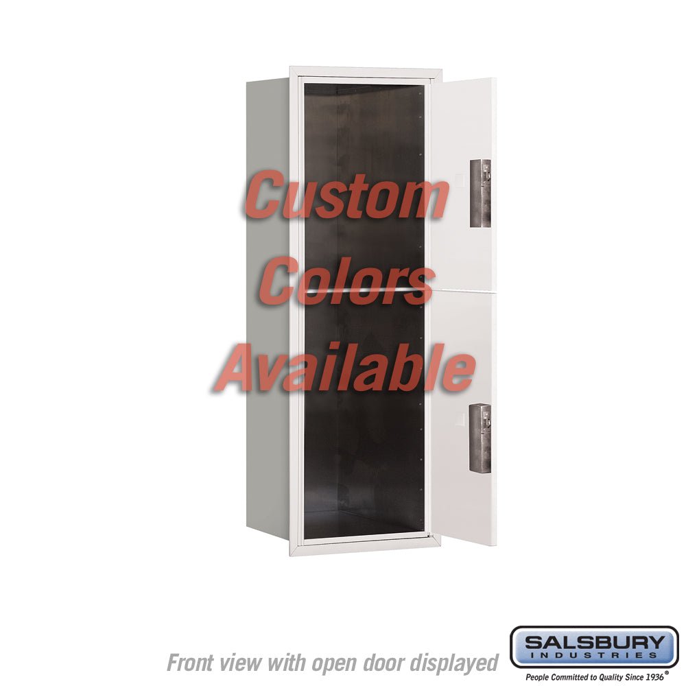 Recessed Mounted 4C Parcel Locker with Master Commercial Locks - ADA Compliant