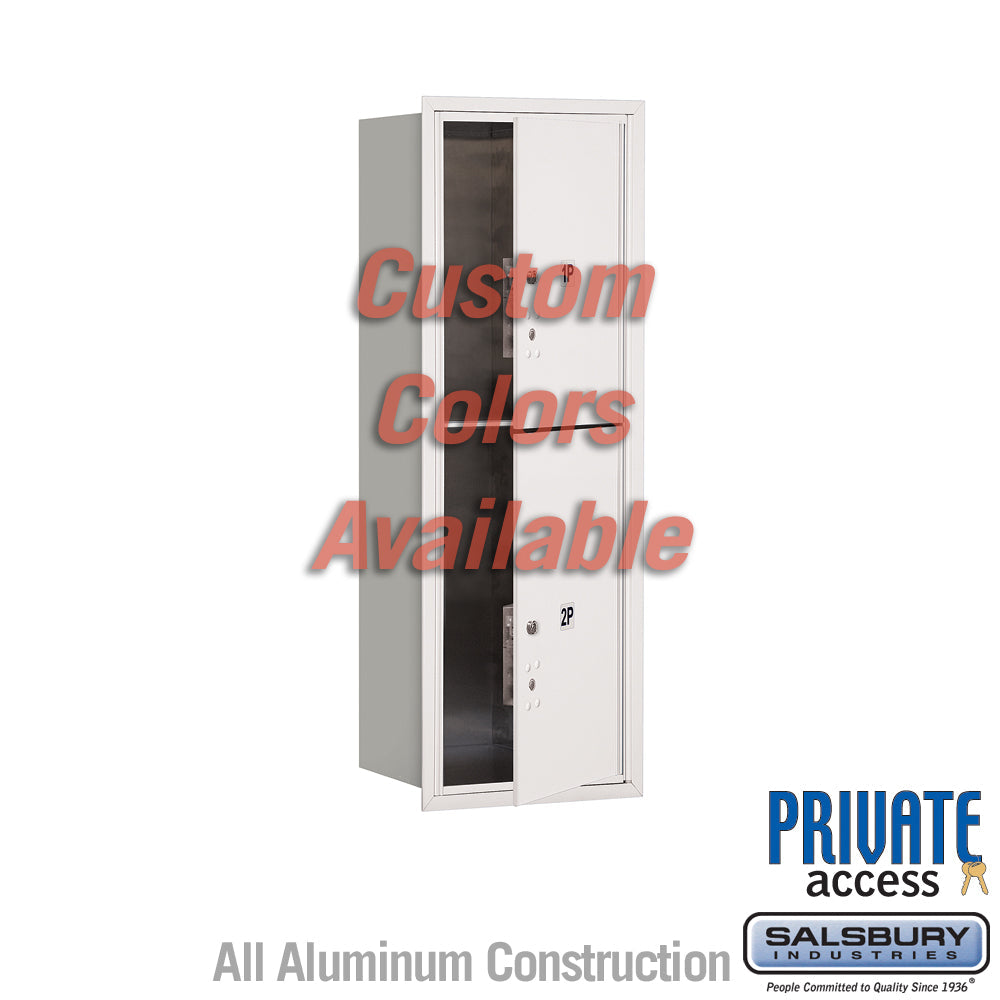 Recessed Mounted 4C Parcel Locker with Master Commercial Locks - ADA Compliant