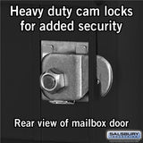 Maximum Height Recessed Mounted 4C Horizontal Mailbox with 15 Doors and 3 Parcel Lockers - Rear Loading