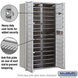 Maximum Height Recessed Mounted 4C Horizontal Mailbox with 29 Doors - Private Access