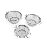 Stainless Steel Sieves (Set of 3)