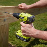18-Volt Cordless 2-Speed 1/2 in. Compact Drill/Driver Kit with 2 Batteries, Charger, and Bag
