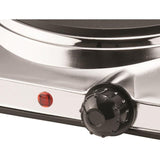 1440W 2-Burner 7.5 in. Silver Electric Hot Plate