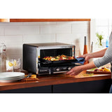 Matte Black Digital Countertop Oven