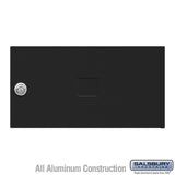 Replacement Door and Lock for 4C Horizontal Mailbox - Black