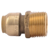 SharkBite 1/2-in Push-to-Connect x 3/4-in MNPT dia Male Adapter Push Fitting