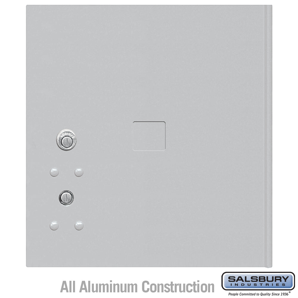 Replacement Parcel Locker Door with Tenant Lock for Standard 4 High Horizontal Parcel Locker