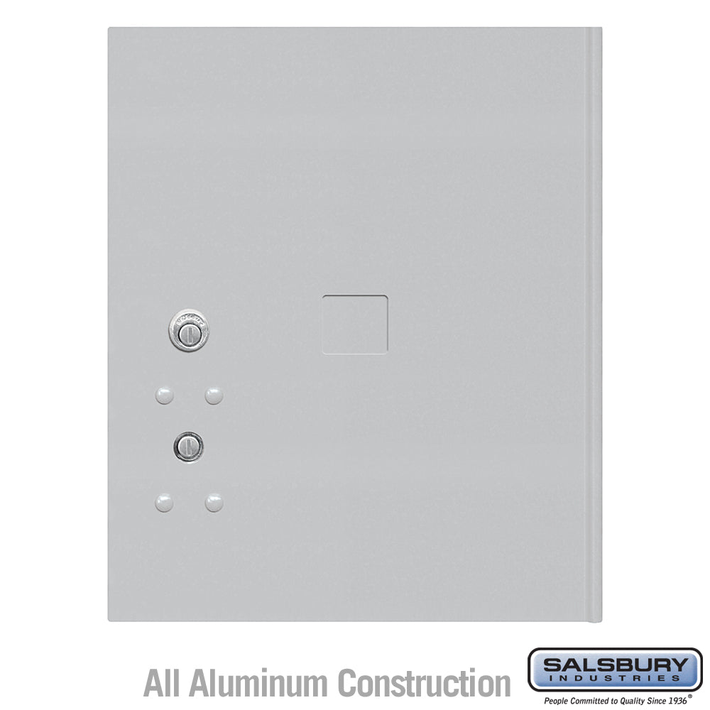 Replacement Parcel Locker Door with Tenant Lock for Standard 4 High Horizontal Parcel Locker