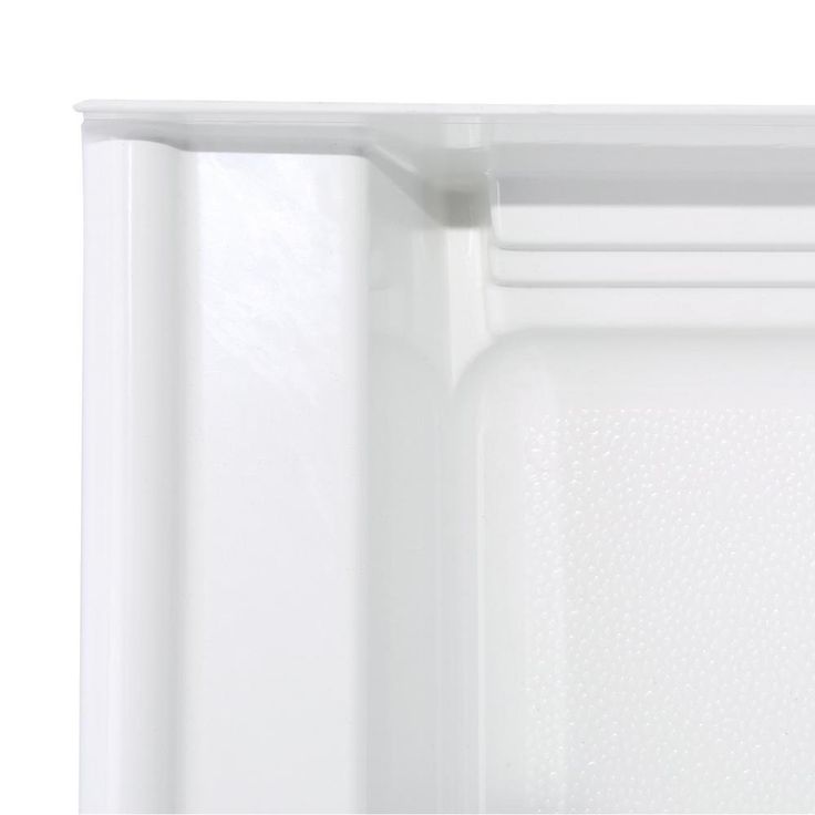 A2 60 in. x 34 in. Single Threshold Center Drain Shower Base in White
