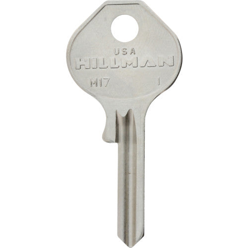 Hillman ColorPlus Padlock Key Blank, Single, M-17