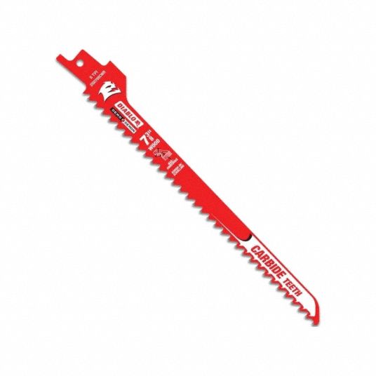 Diablo Demo Demon Reciprocating Saw Blade for Rough-In & Scrolling 7-3/8" 3/Pack