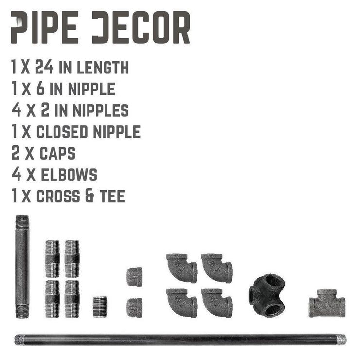 1/2 in. x 2.4 ft. L  Black Steel Pipe Freestanding Toilet Paper Holder Kit