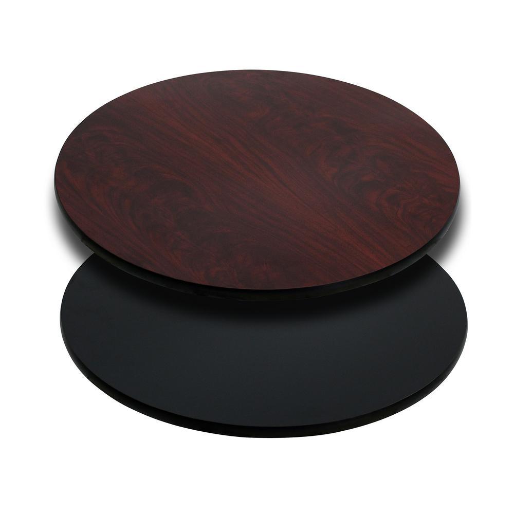 Mahogany Round Table Top - Super Arbor