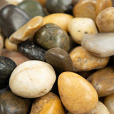 MSI Mixed Polished 0.5 cu. ft . 1 to 2 in. Pebbles. 40 lb. Bag (55 Bags / Pallet)