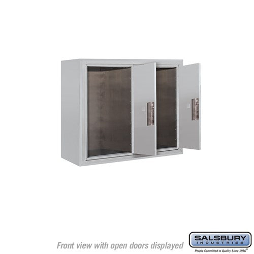 6 Door High Surface Mounted 4C Horizontal Parcel Locker with Private Access