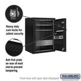 6 Door High Surface Mounted 4C Horizontal Mailbox with Private Access