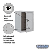 6 Door High Surface Mounted Parcel Locker with Private Access