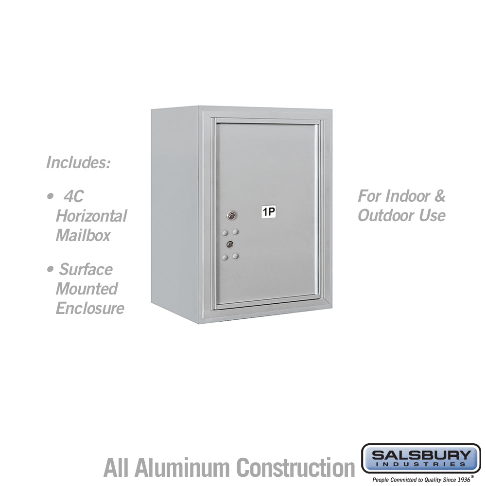 6 Door High Surface Mounted Parcel Locker with USPS Access