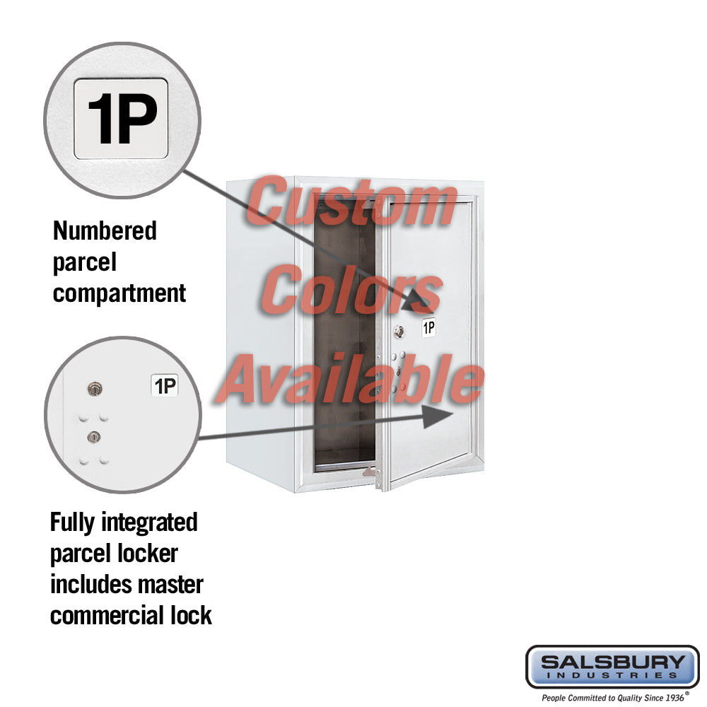 Surface Mounted 4C Parcel Locker - 6 Door High Unit - Private Access