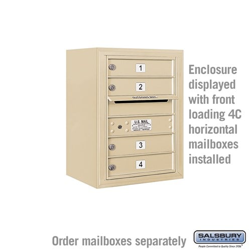 Surface Mounted Enclosure for 3706 Single Column Unit in Sandstone