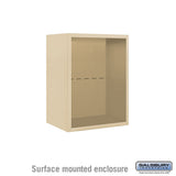 Surface Mounted Enclosure for 3706 Single Column Unit in Sandstone
