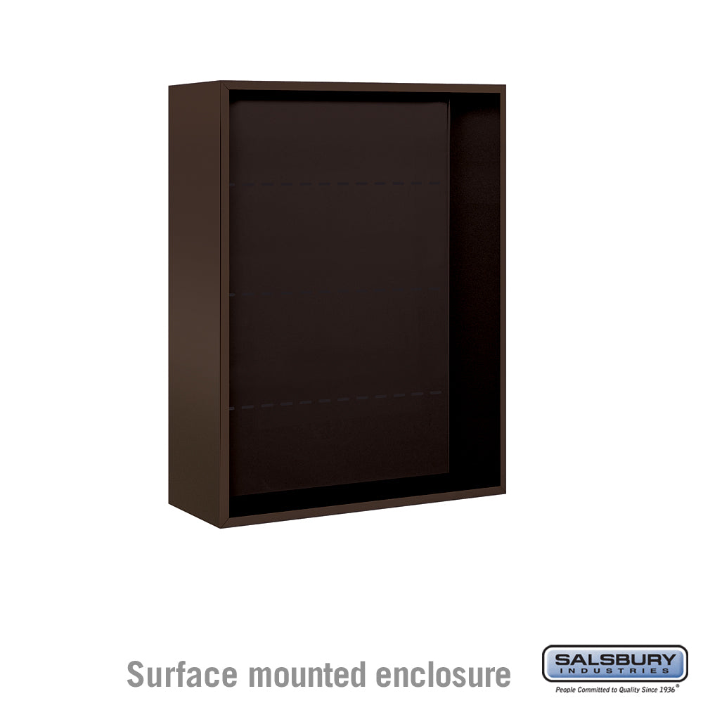 Surface Mounted Enclosure for 3710 Double Column Unit - Bronze