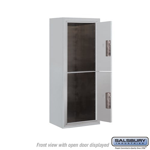 10 Door High Surface Mounted 4C Horizontal Parcel Locker with Private Access