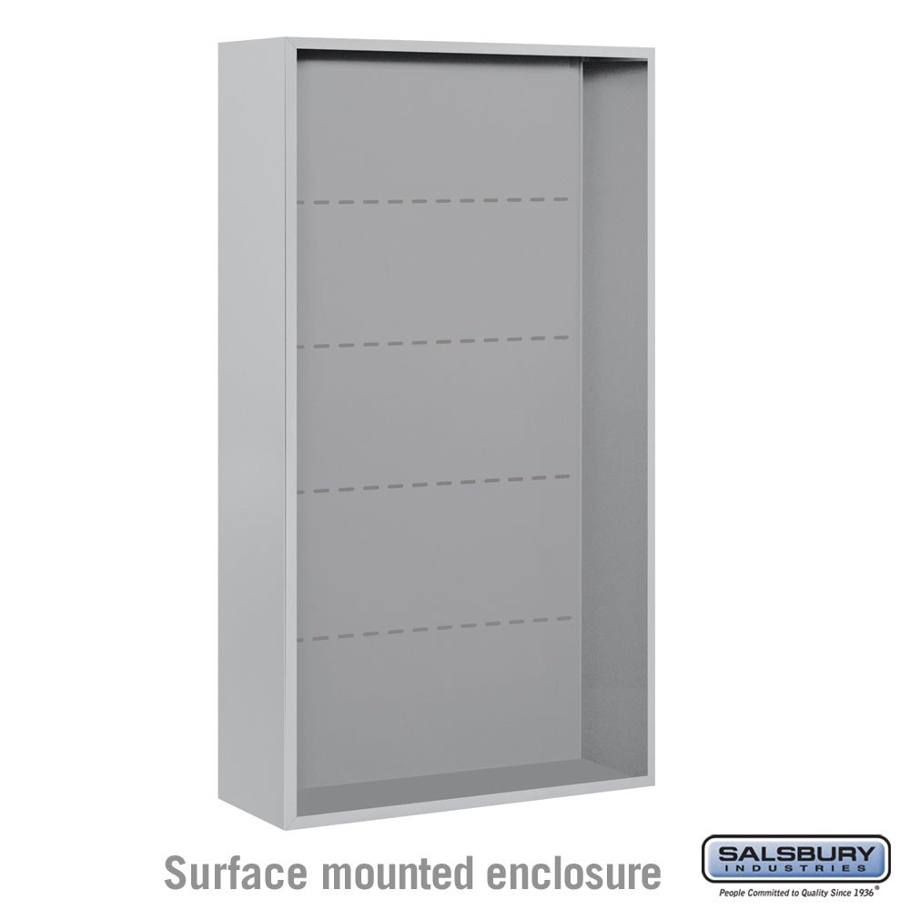 Surface Mounted Enclosure for 3716 Double Column Unit - Aluminum