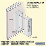 Surface Mounted Enclosure for 3716 Single Column Unit - Bronze