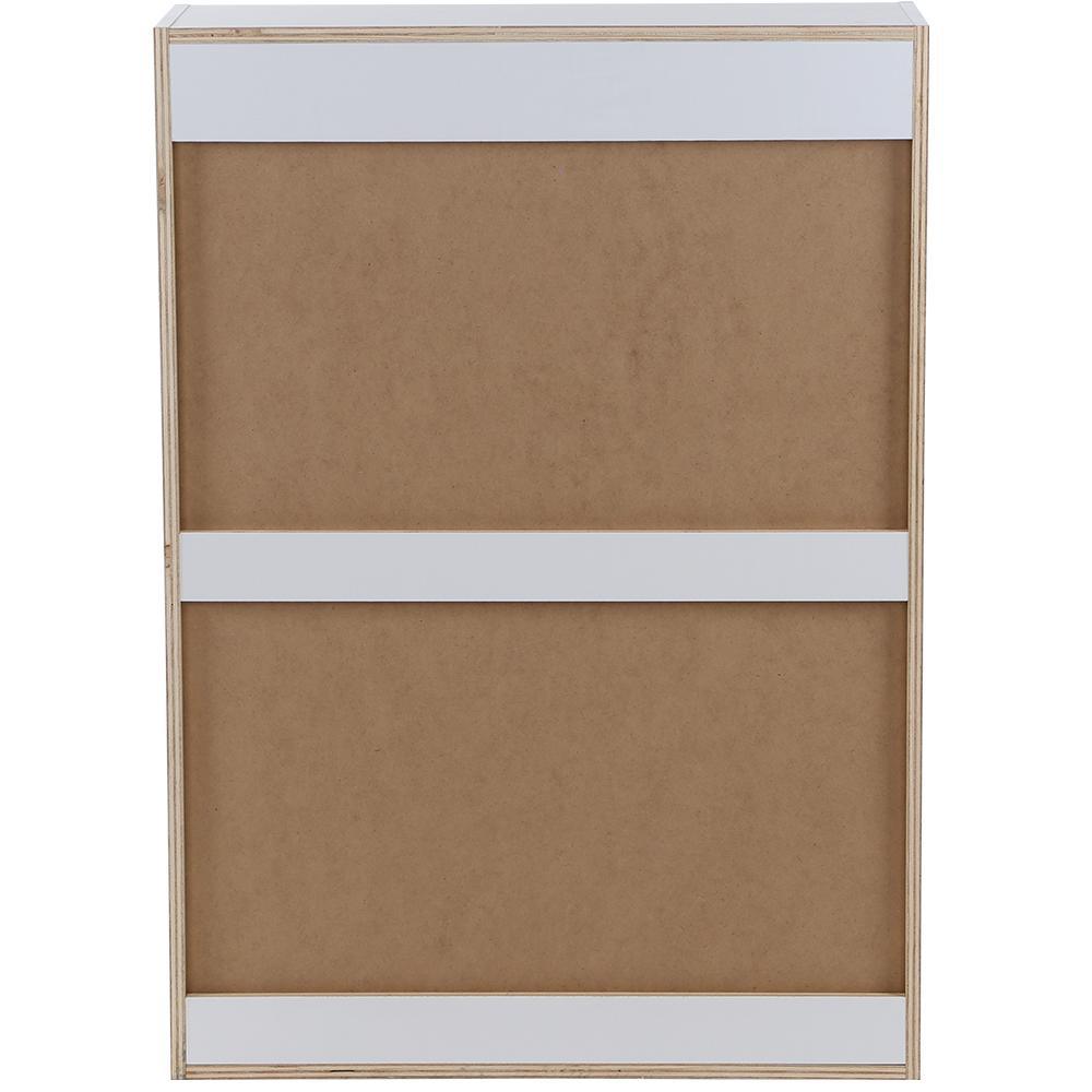 Cambridge Shaker Assembled 30x42x12.5 in. Wall Cabinet with 2 Soft Close Doors in White - Super Arbor