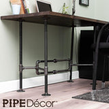 3/4 in. Black Steel Pipe 3 ft. L x 28.5 in. H  