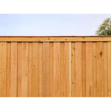 5/8 in. x 5-1/2 in. x 6 ft. Western Red Cedar Dog-Ear Fence Picket - Super Arbor