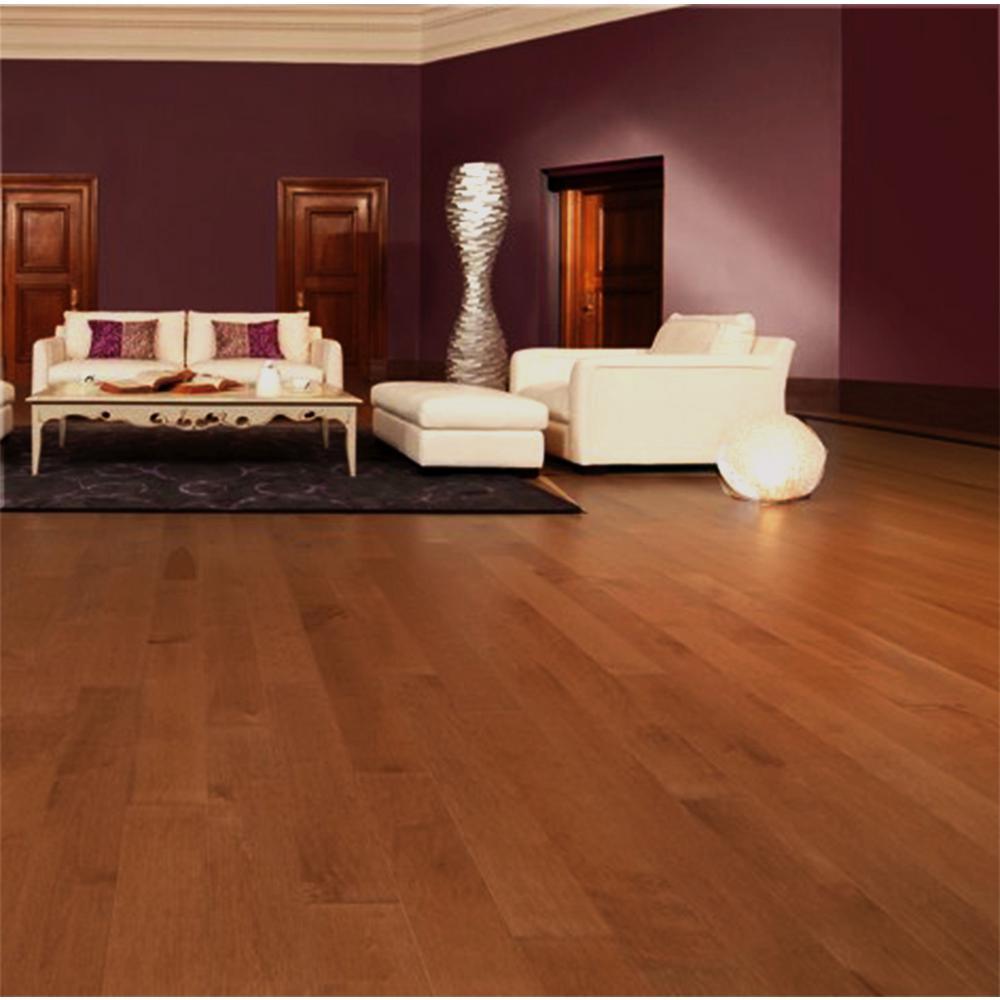 MONO SERRA Canadian Northern Birch Gunstock 3/4 in. T x 2-1/4 in. Wide x Varying Length Solid Hardwood Flooring (20 sq. ft. / case) - Super Arbor