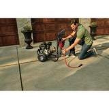 BRIGGS 3300 PSI 2.5 GPM Cold Water Gas Pressure Washer with Horizontal Shaft Briggs CR950 OHV Engine and Triplex Pump
