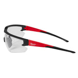 Safety Glasses with Clear Lenses with 25 ft. Compact Tape Measure - Super Arbor