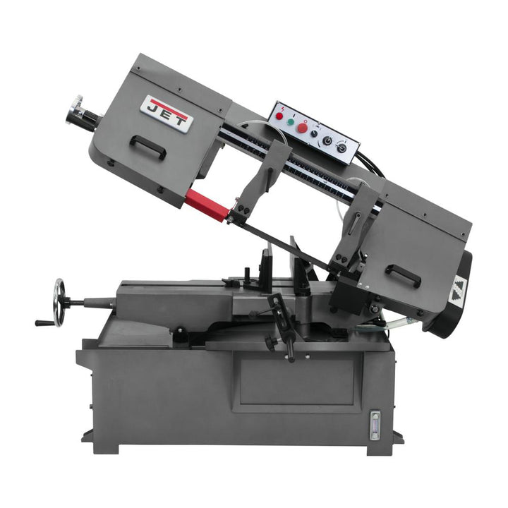 10 in. x 14 in. 1 HP, 230-Volt/460-Volt Metalworking Horizontal Mitering Bandsaw 3Ph - Super Arbor