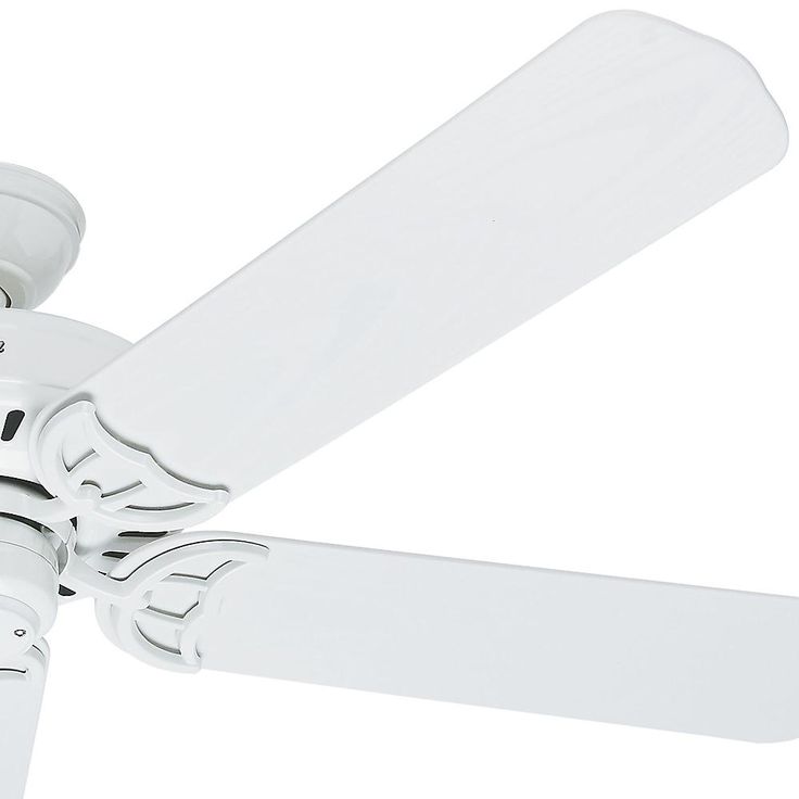 Bridgeport 52 in. Indoor/Outdoor White Damp Rated Ceiling Fan