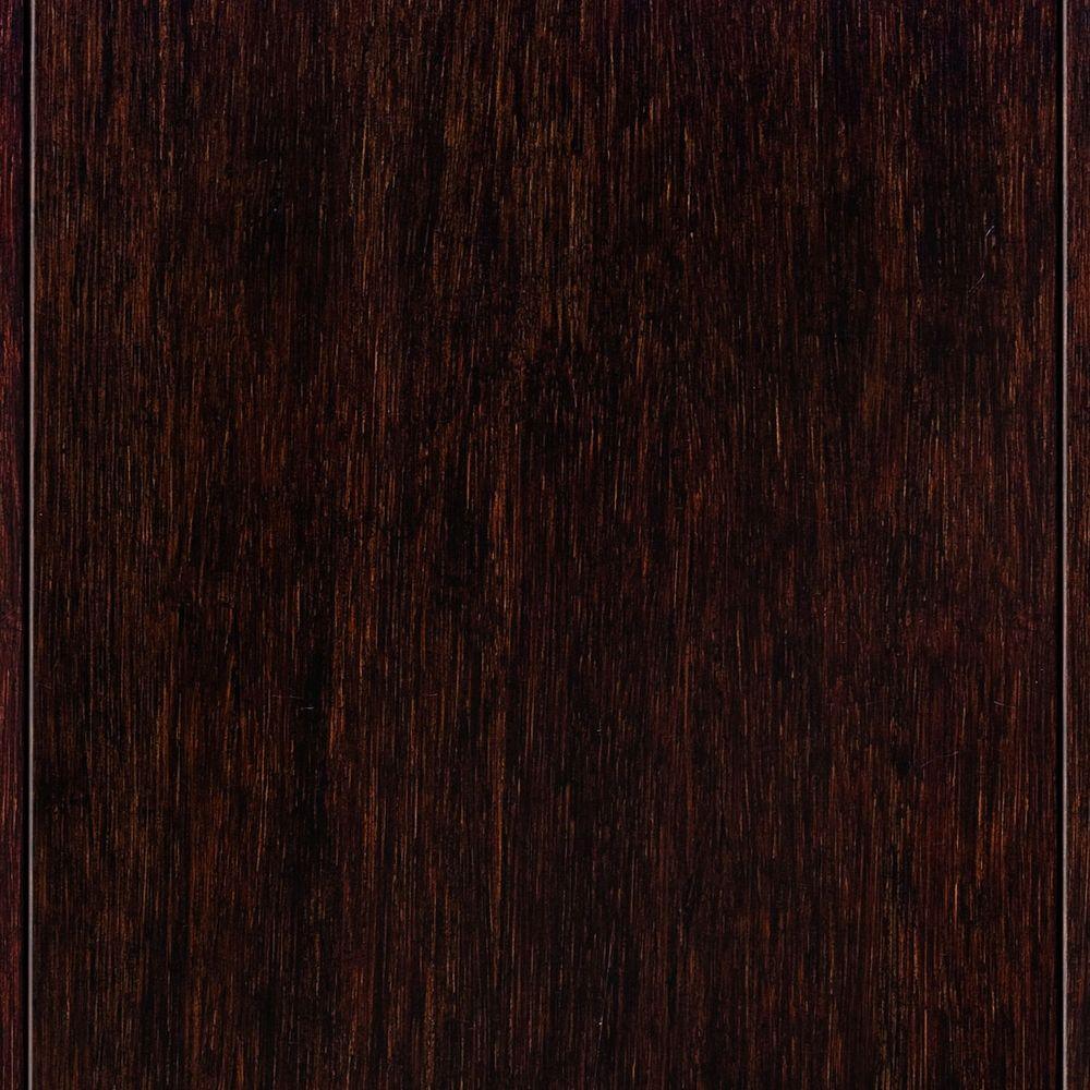 Home Legend Strand Woven Espresso 9/16 in. Thick x 4-3/4 in. Wide x 36 in. Length Solid T&G Bamboo Flooring (19 sq. ft. / case)