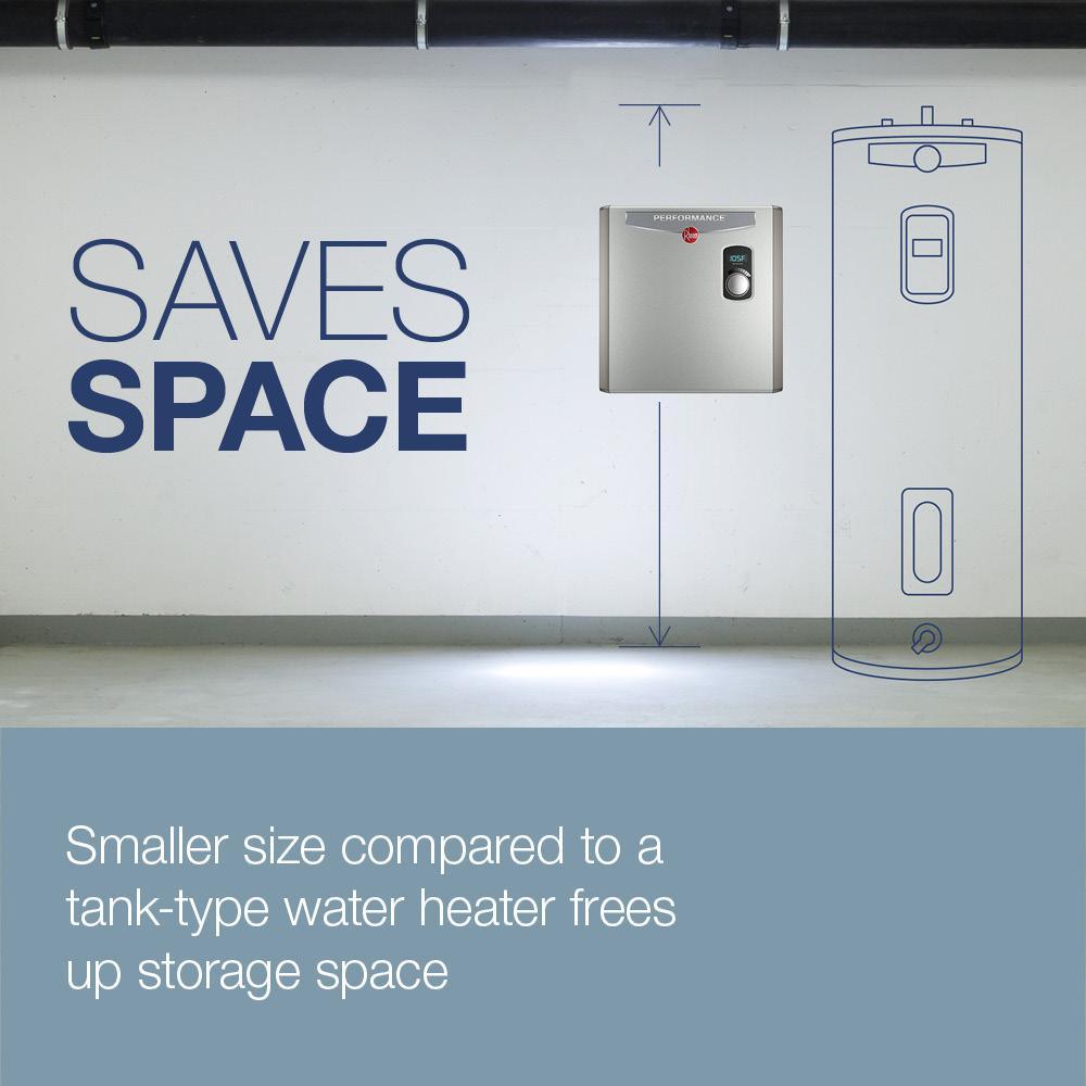 Performance 3.5 kW 0.68 GPM Point-Of-Use Tankless Electric Water Heater - Super Arbor