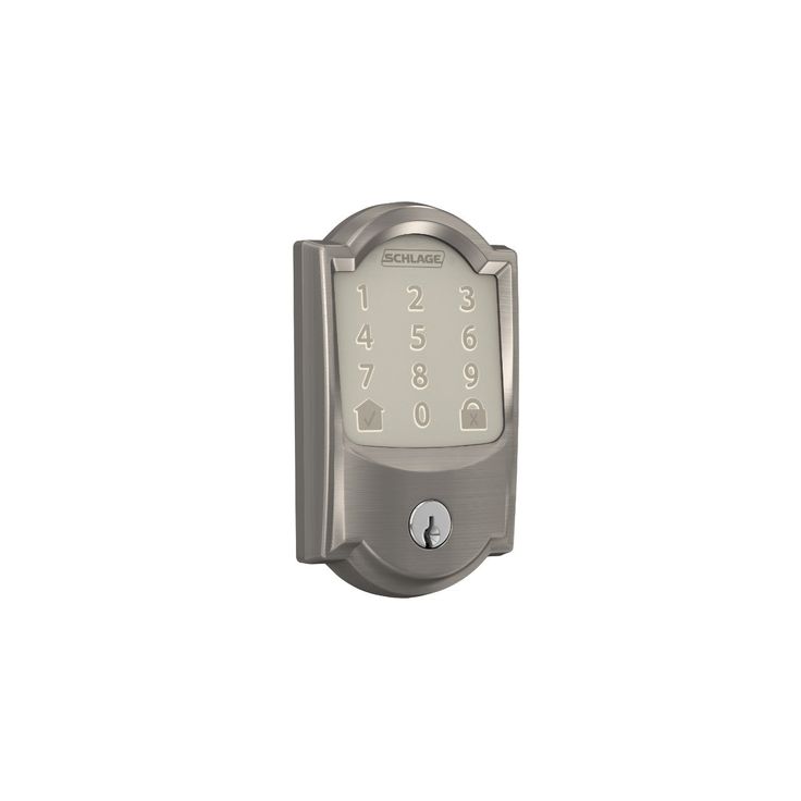 Camelot Encode Smart Wifi Door Lock with Alarm in Aged Bronze