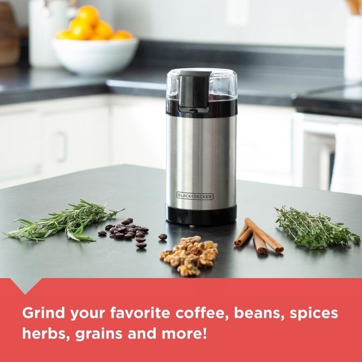 4 oz. Silver Coffee Grinder