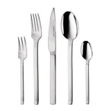 Ralph Kramer Essence 30-Piece Silver 18/10 Stainless Steel Flatware Set (Service for 6)