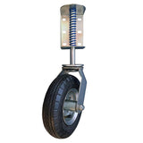 8 in. Pneumatic Gate Caster with 200 lbs. Load Capacity