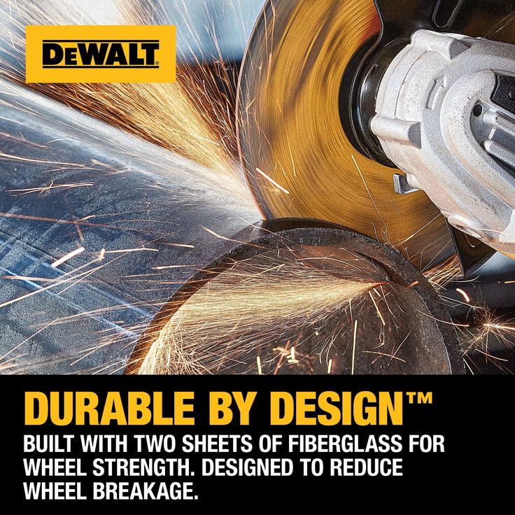 DEWALT 5-Pack Aluminum Oxide 4-in Grinding Wheel